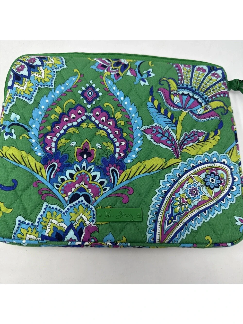 Vera Bradley Floral IPad Tablet E Reader Zipped Cover carrying Sleeve
